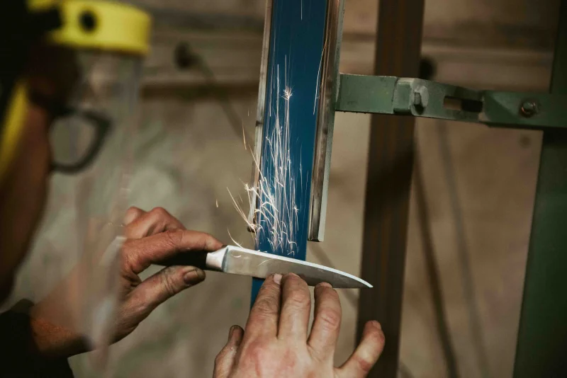 Reportage artisanat couteau Thiers