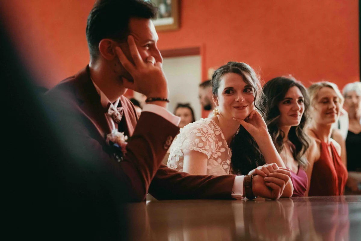 Portrait — matin du mariage