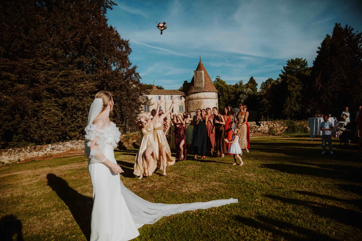 Cérémonie — invités château Auvergne