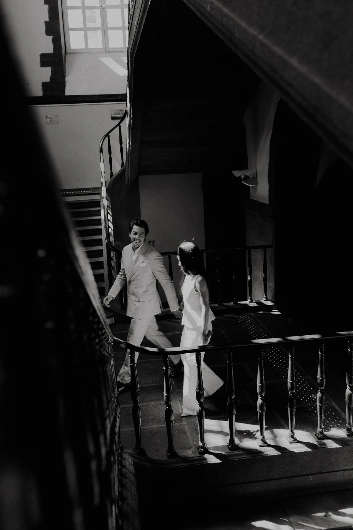 Escalier de l'hôtel de ville de Clermont-Ferrand