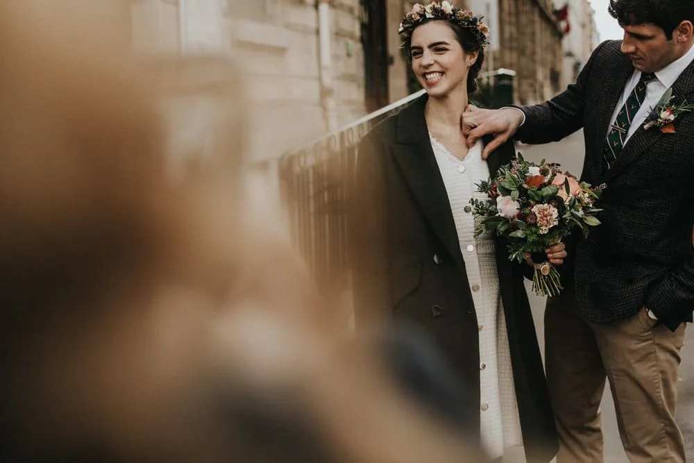 C & M — reportage mariage civil mairie du 3ème arrondissement de Lyon, 2022