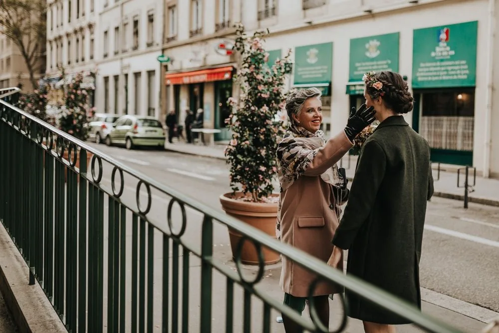 Le oui — moment de l'engagement lors de la cérémonie civile mairie du 3ème Lyon
