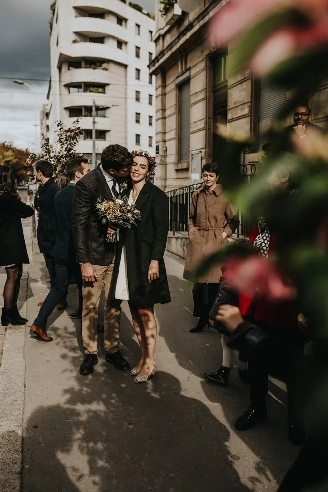 C & M dans les rues du 3ème arrondissement de Lyon — mariage civil 2022