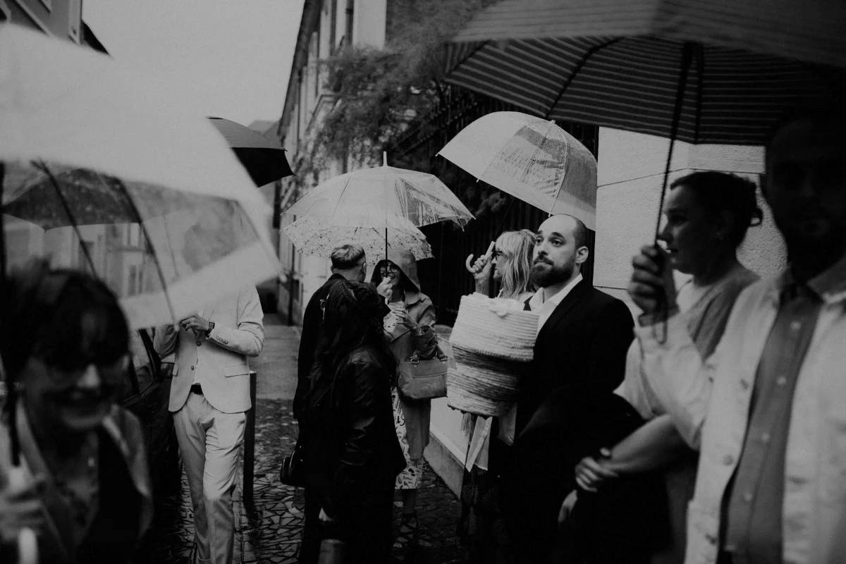 Emeline & Quentin avant la cérémonie — Montluçon