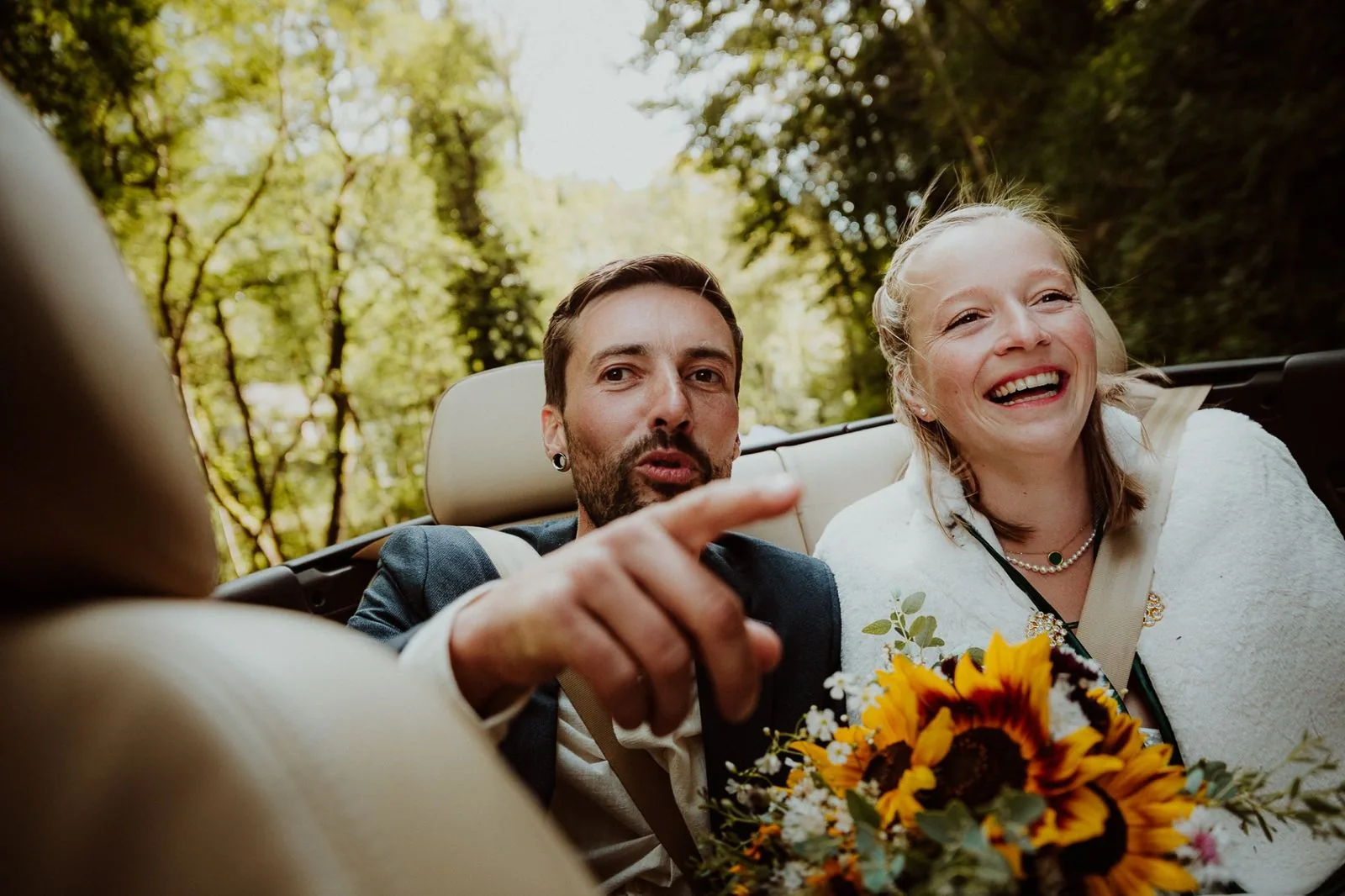 Ambiance des préparatifs au matin du mariage